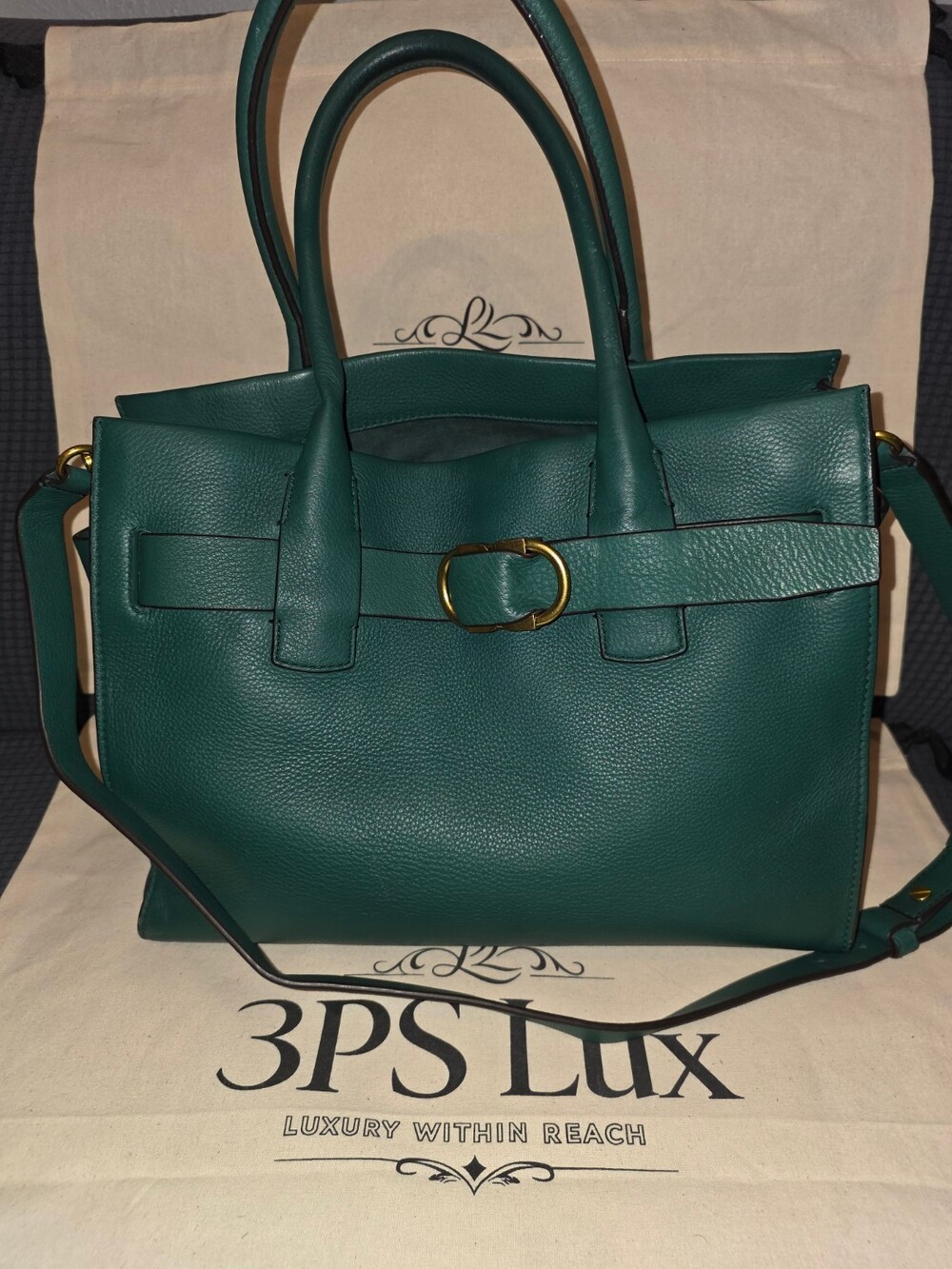Tory Burch Gemini Link Leather Tote